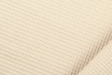 Waffelpiqué, Baumwolle, beige, sand, 0,5 m