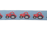 Webband "Traktor", grau, 0,5 m