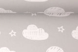 NANO-Softshell "Fiete" mit Wolken, grau, 0,5 m