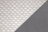 NANO-Softshell "Fiete" mit Wolken, grau, 0,5 m
