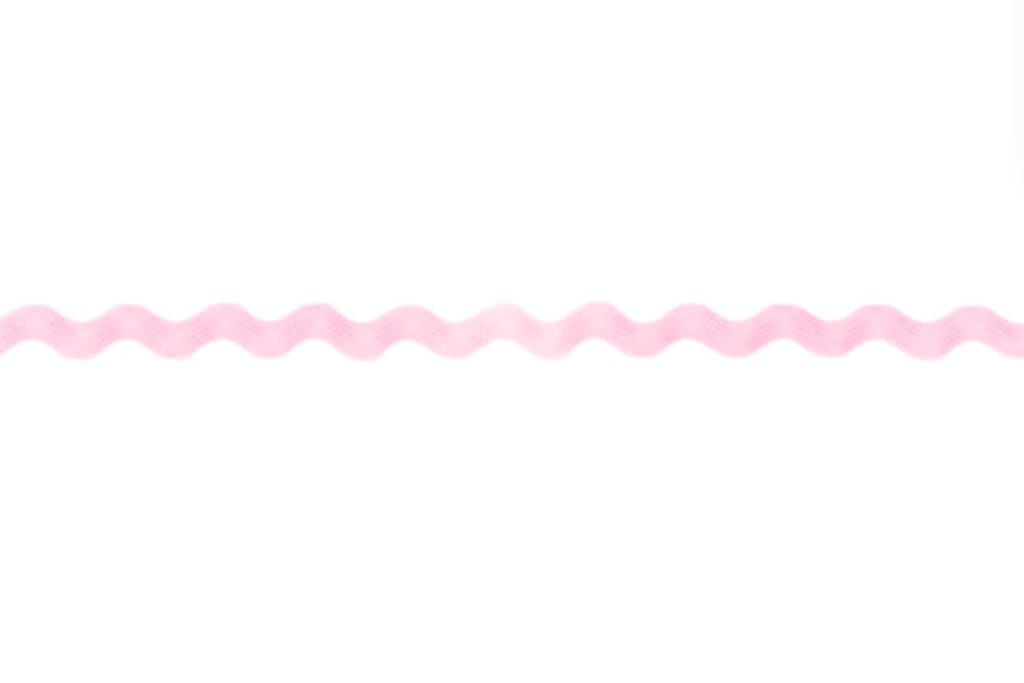 Zackenlitze, 8 mm, rosa, 1 Meter