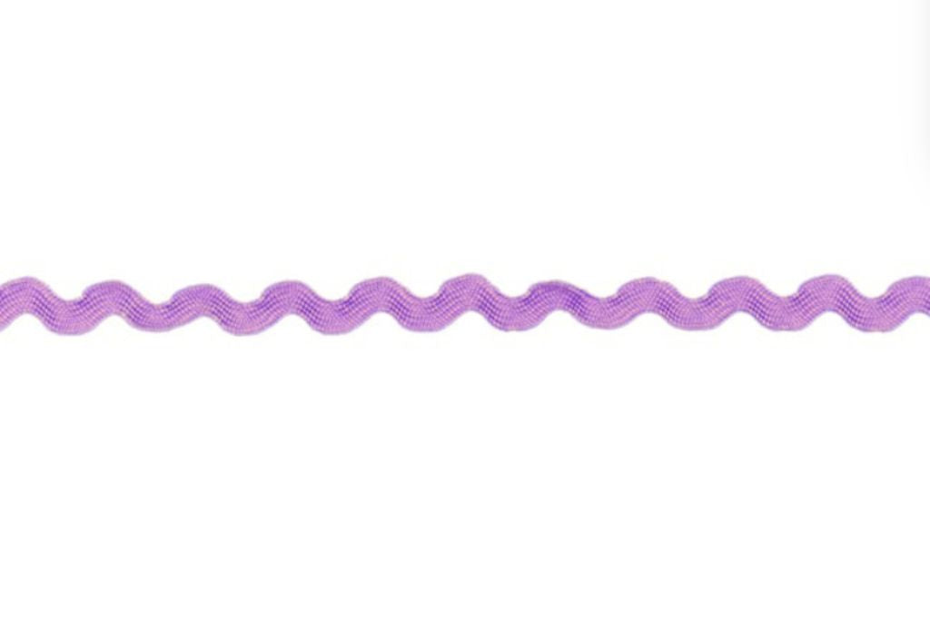 Zackenlitze, 8 mm, violett, 1 Meter