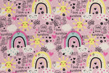 Canvas sunshine rosa