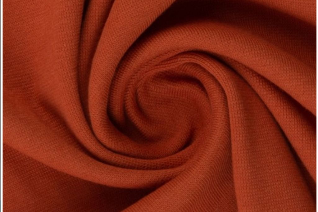 Bündchen, Strickschlauch, terracotta, 0,5 m