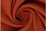 Bündchen, Strickschlauch, terracotta, 0,5 m