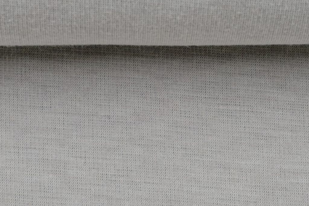 Alpenfleece, uni, hellgrau meliert, 0,5 m