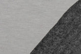 Alpenfleece, uni, hellgrau meliert, 0,5 m