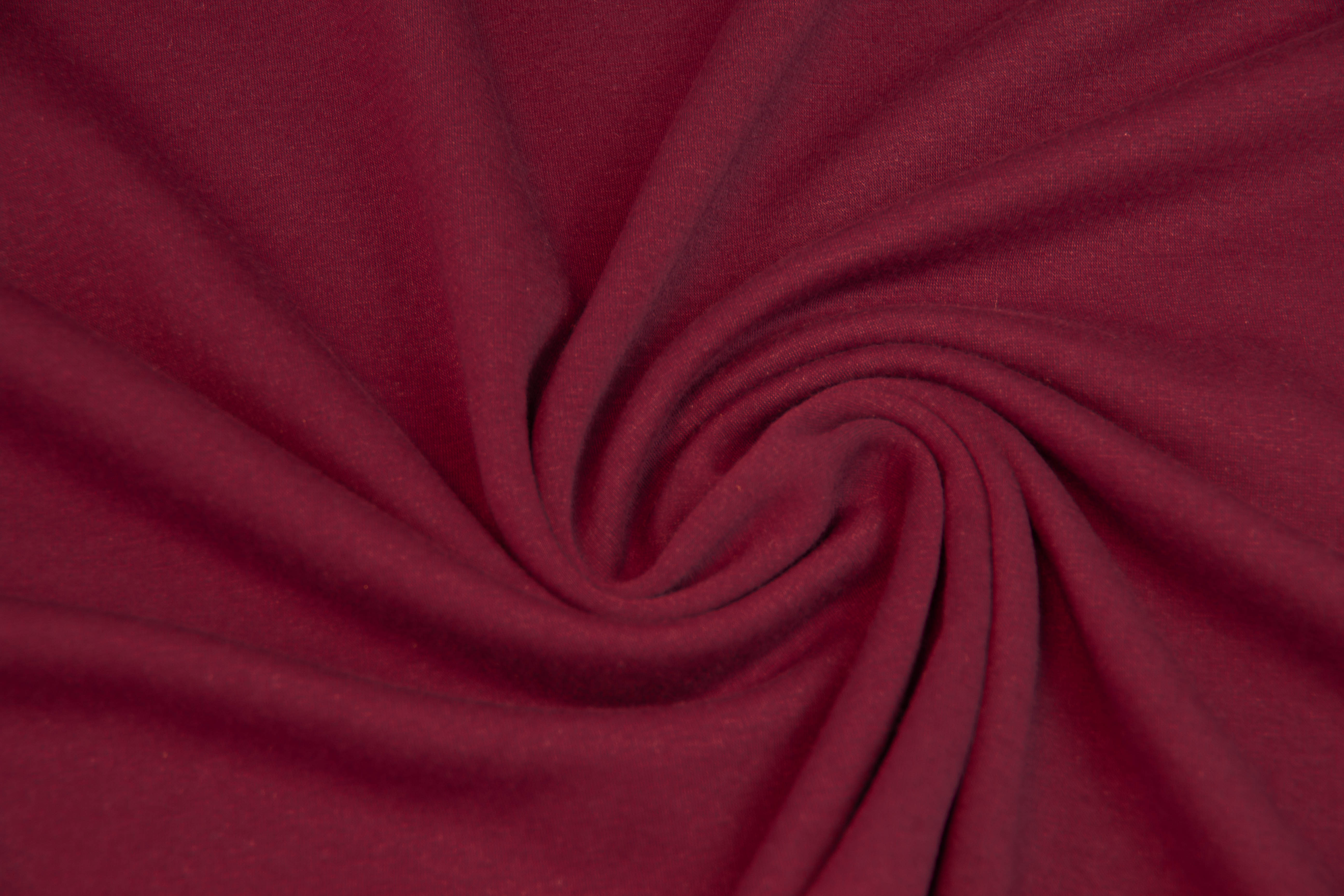 Alpenfleece, uni, weinrot, 0,5 m
