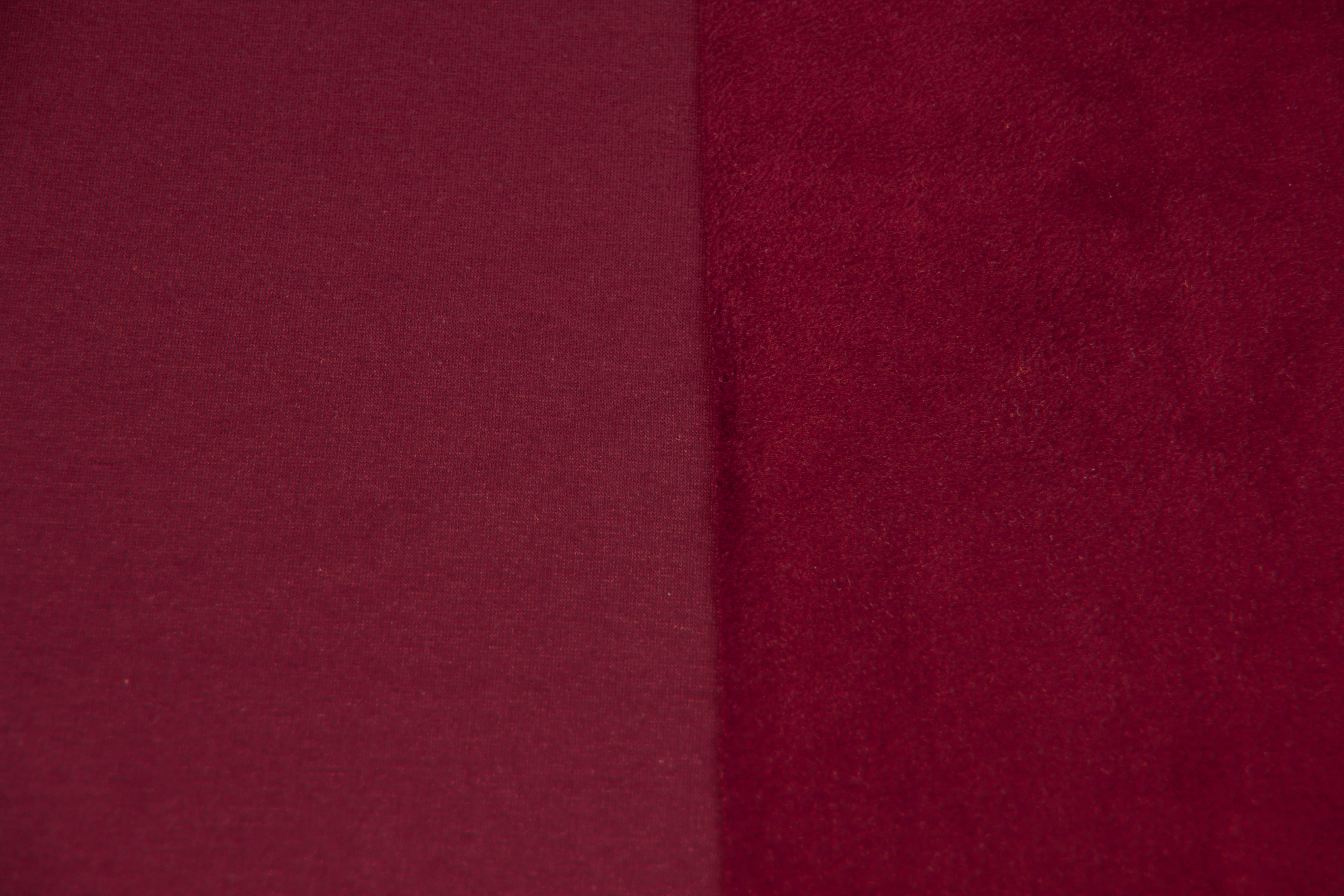 Alpenfleece, uni, weinrot, 0,5 m