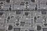 Baumwollwebware "Coffee & Tea", 0,5 m
