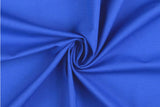 Baumwollwebware, Fahnentuch, uni, royalblau, 0,5 m