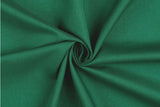 Baumwollwebware, Fahnentuch, uni, tannengrün, 0,5 m