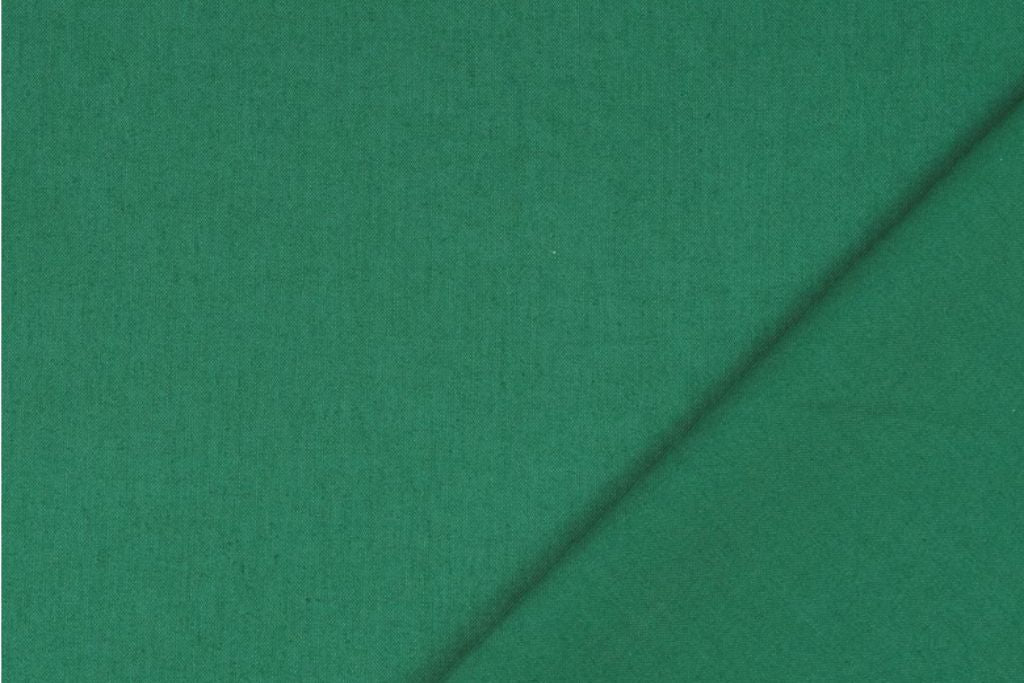 Baumwollwebware, Fahnentuch, uni, tannengrün, 0,5 m