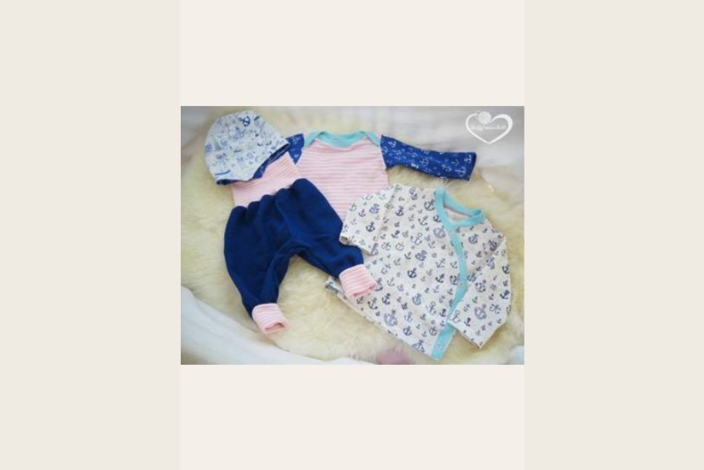 Papierschnittmuster "Babyset" von Lybstes (Gr. 50-80)