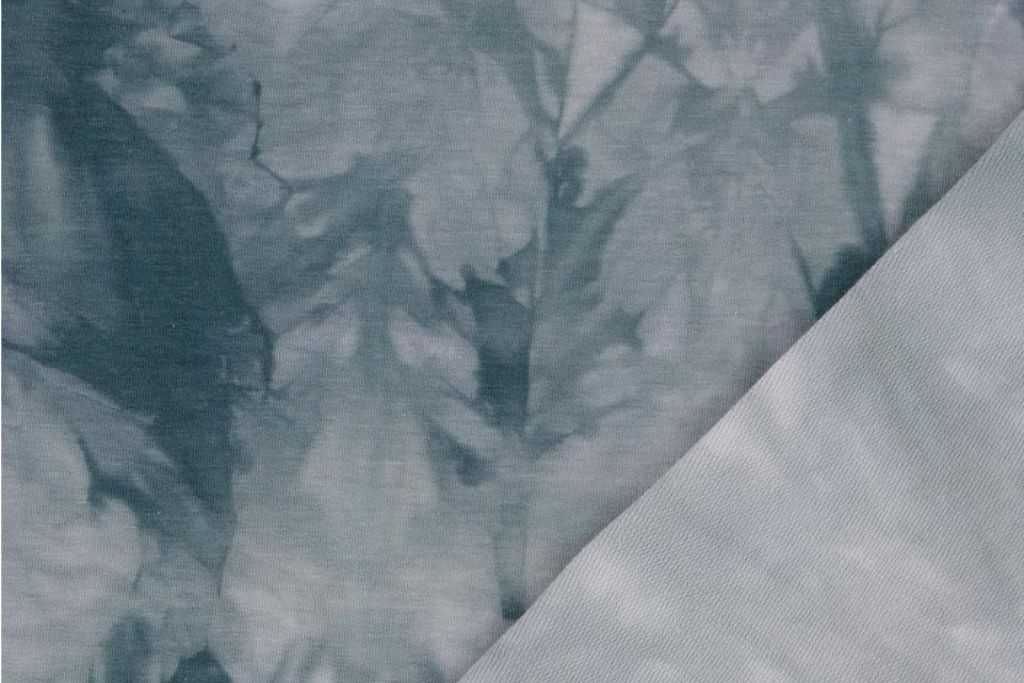 French Terry Batik, dunkelblau, 0,5 m
