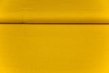 Baumwollwebware, uni, gelb, 0,5 m