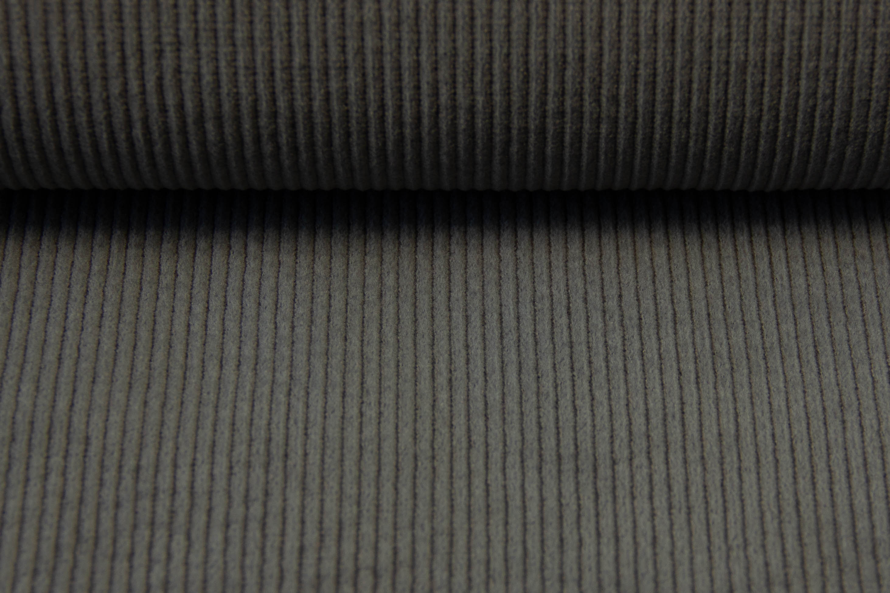 Breitcord elastisch, grau, 0,5 m