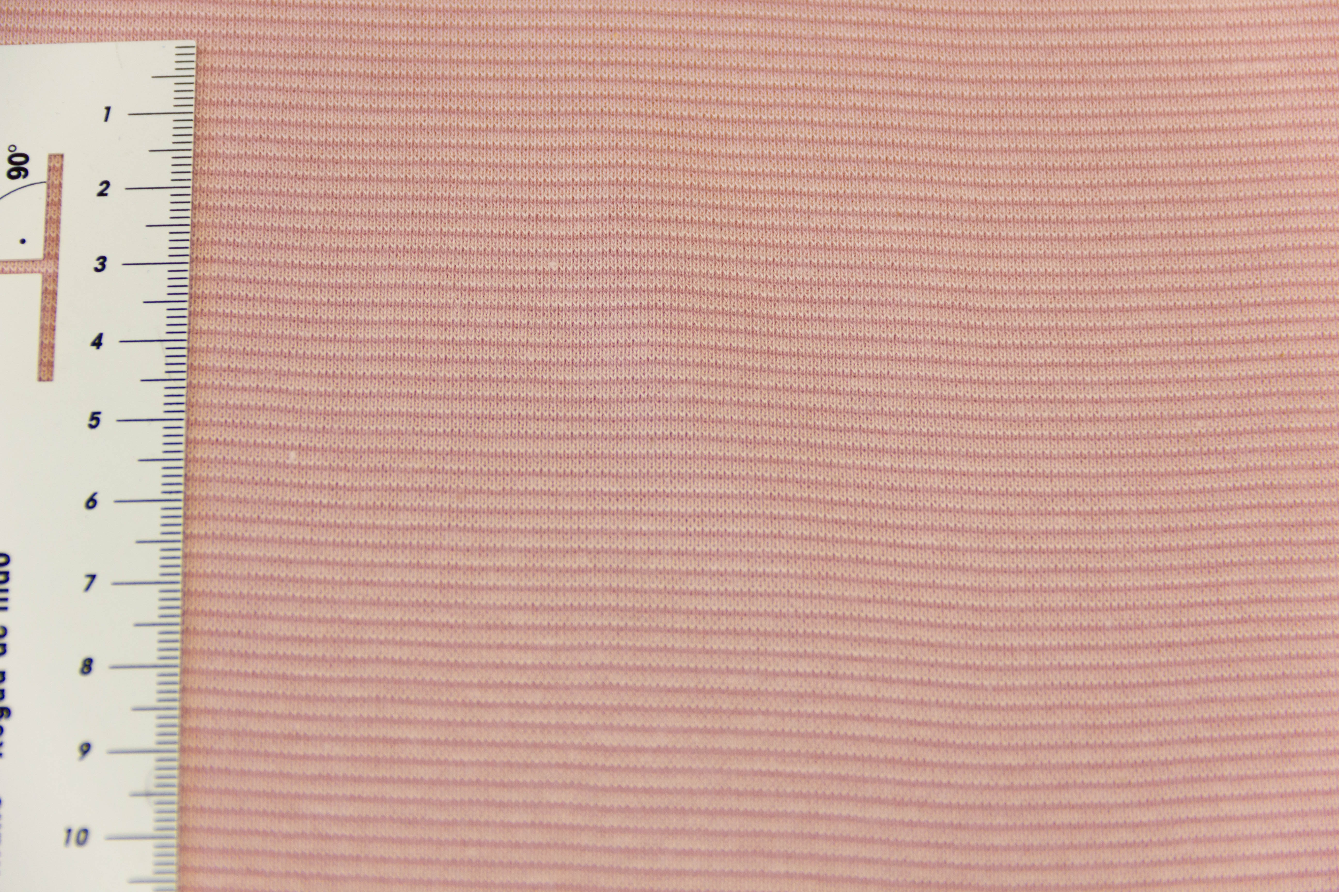 Bündchen gestreift, altrosa, ecru, 0,5 m