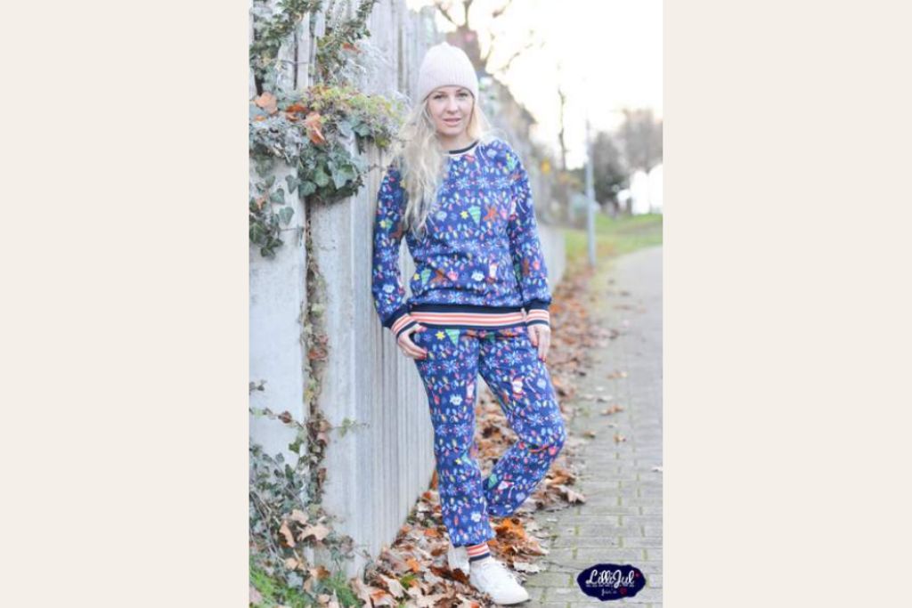 Papierschnittmuster "Cosy Hose Damen" von Lybstes (Gr. 34-50)