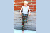 Sweat angeraut, mit Dinosaurier-Namen, 0,5 m
