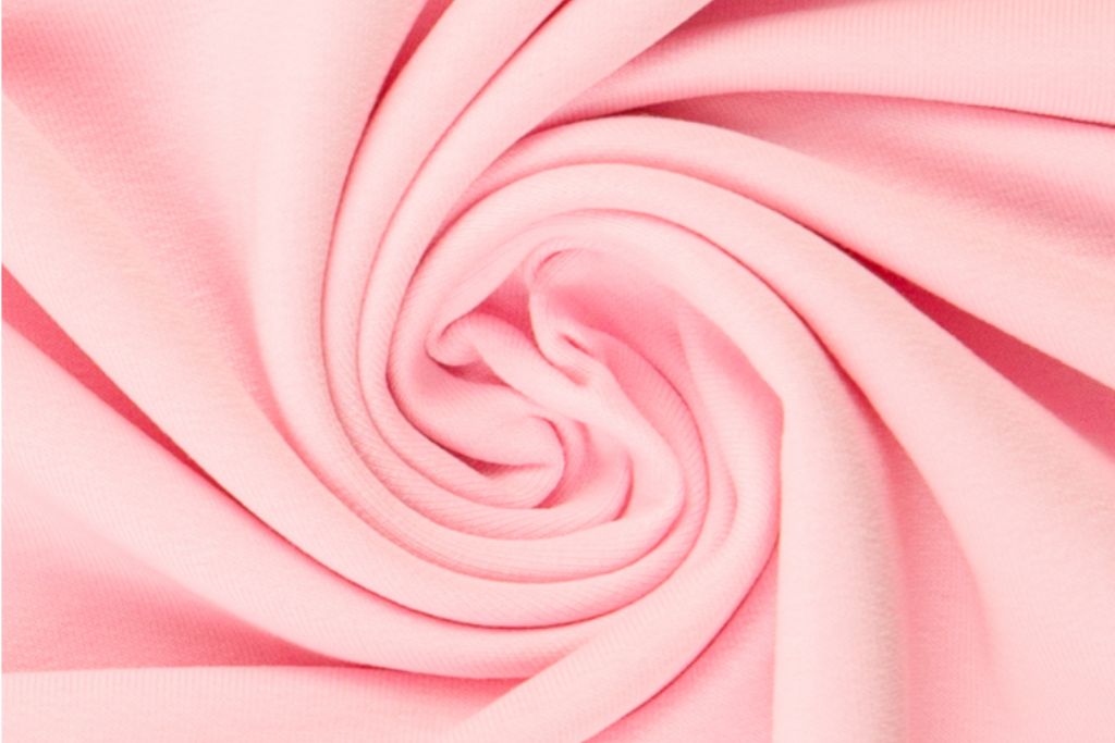 French Terry, Basic, uni, rosa, 0,5 m