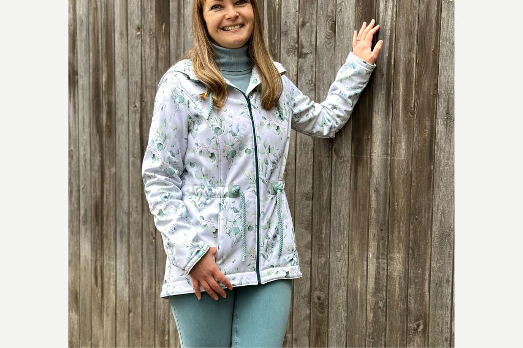 NANO-Softshell mit Eukalyptus, weiß, 0,5 m