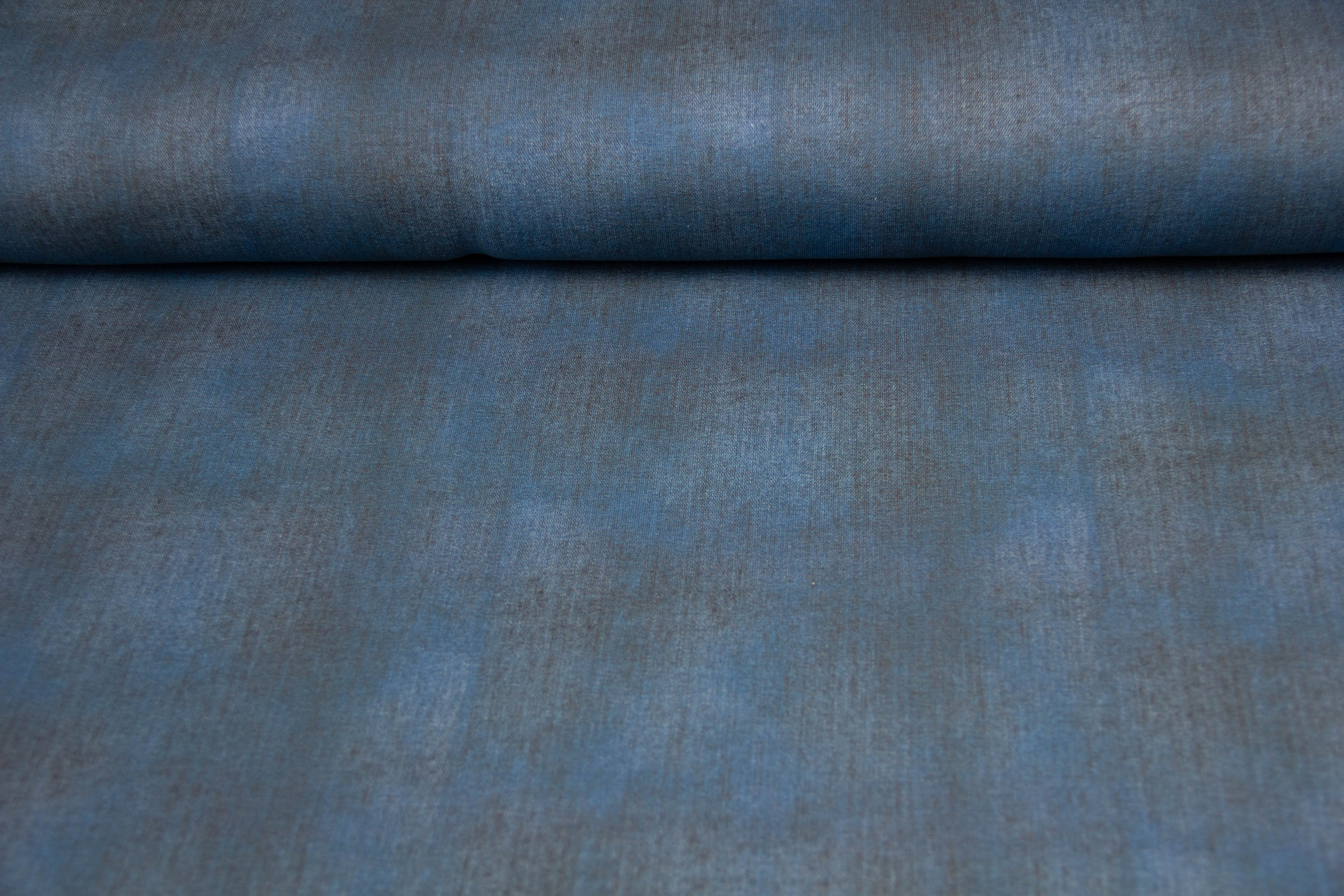 French Terry, Jeansoptik, blau, Fräulein von Julie, 0,5 m