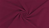 French Terry, Basic, uni, bordeaux, 0,5 m