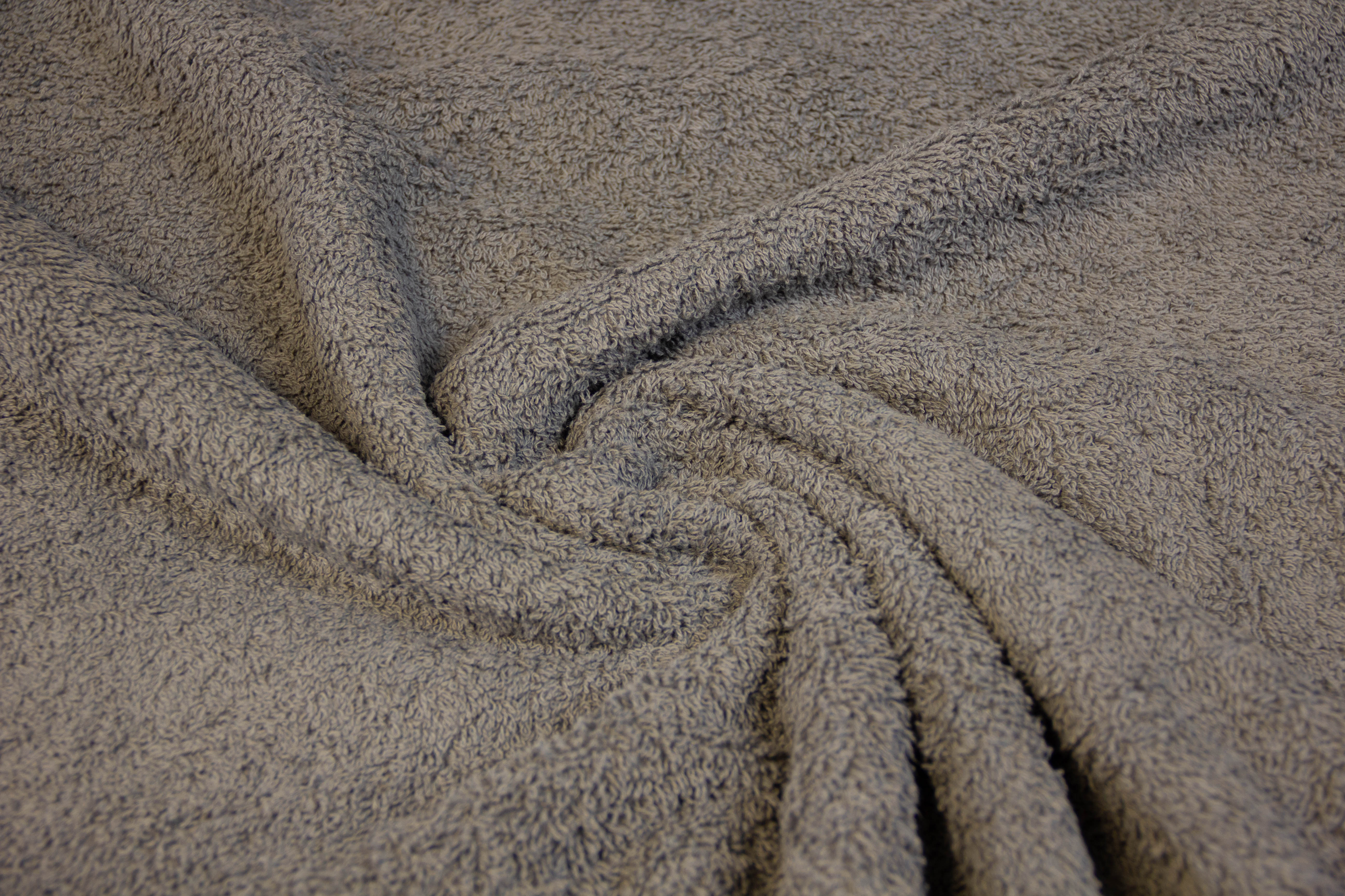 Frottee, grau, 0,5 m