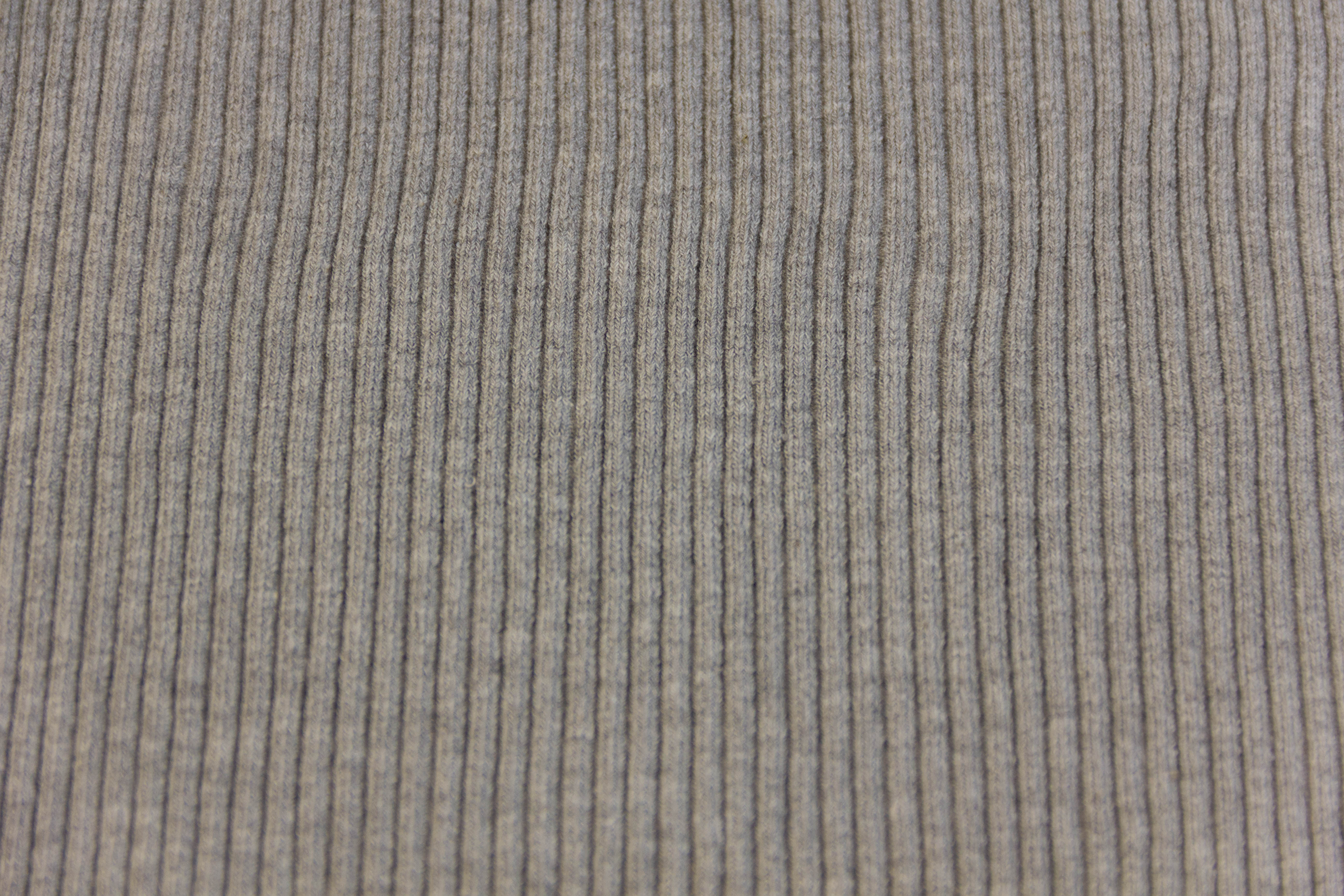 Grobstrickbündchen, Strickschlauch, hellgrau, 0,5 m