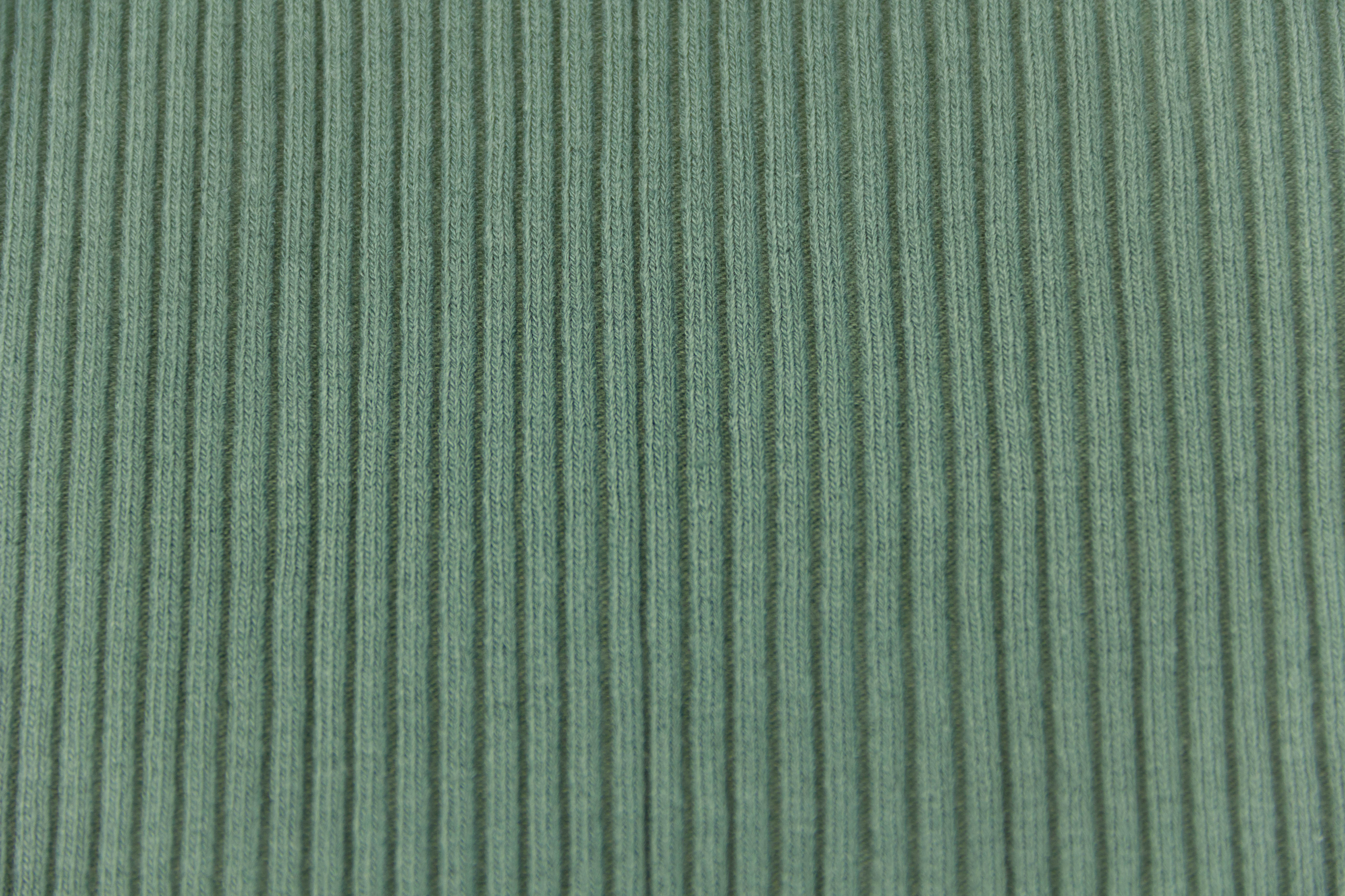 Grobstrickbündchen, Strickschlauch, petrol, 0,5 m