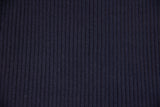 Grobstrickbündchen, Strickschlauch, marine, 0,5 m