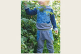 Papierschnittmuster "Hoody" von Lybstes (Gr. 56-122)