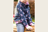 Papierschnittmuster "Kids Hoody" von Lybstes (Gr. 128-170)