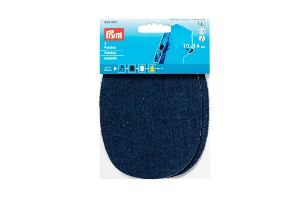 Patches Jeans, aufbügelbar, 10 x 14cm, dunkelblau