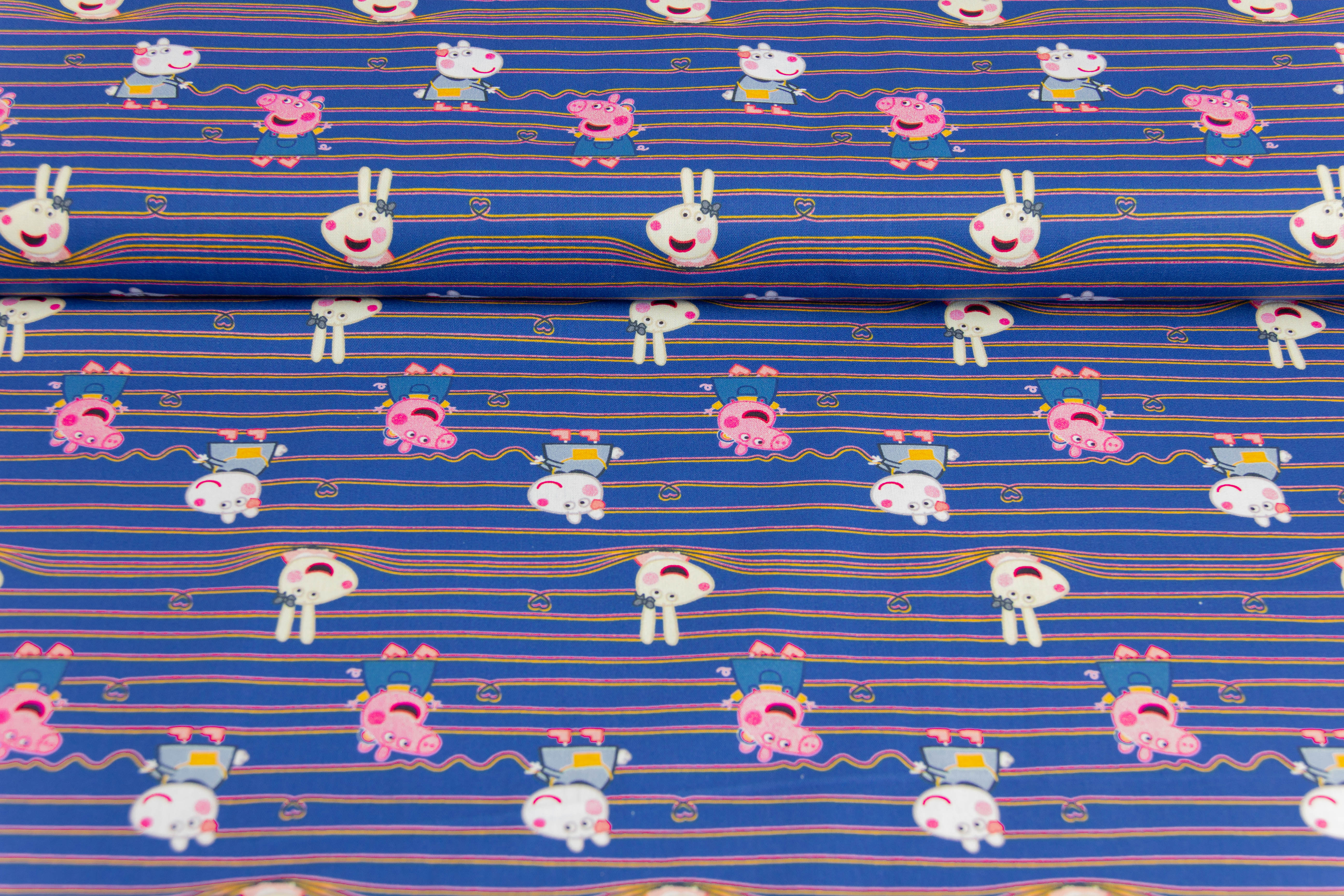 Stoff Peppa Pig