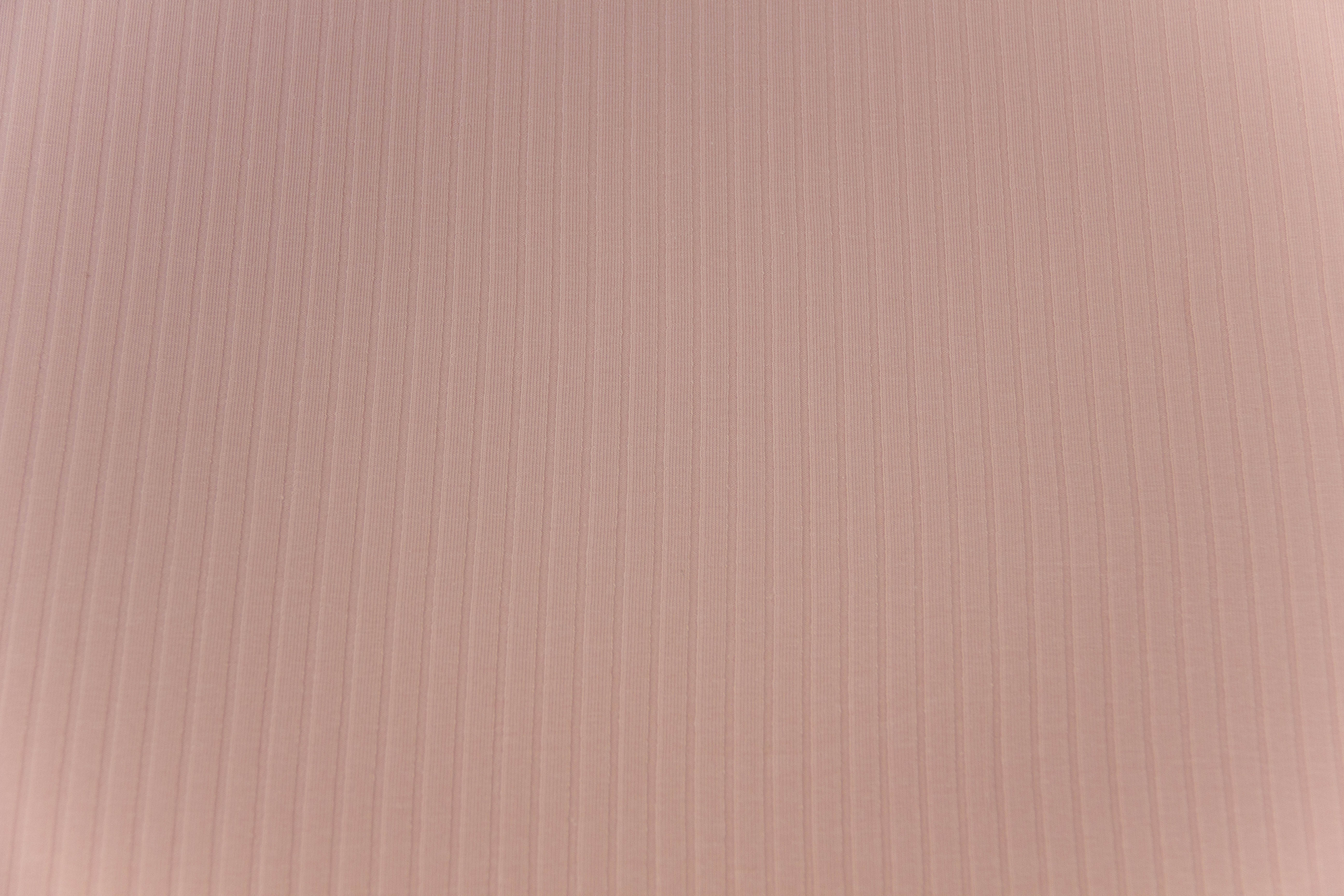 Breiter Rippenjersey, rosa, 0,5 m