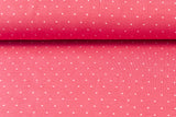 Jersey mit Punkten pink