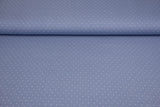 Jersey mit Punkten, rauchblau, 0,5 m