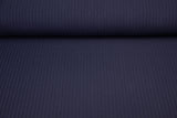 Breiter Rippenjersey, marine, 0,5 m