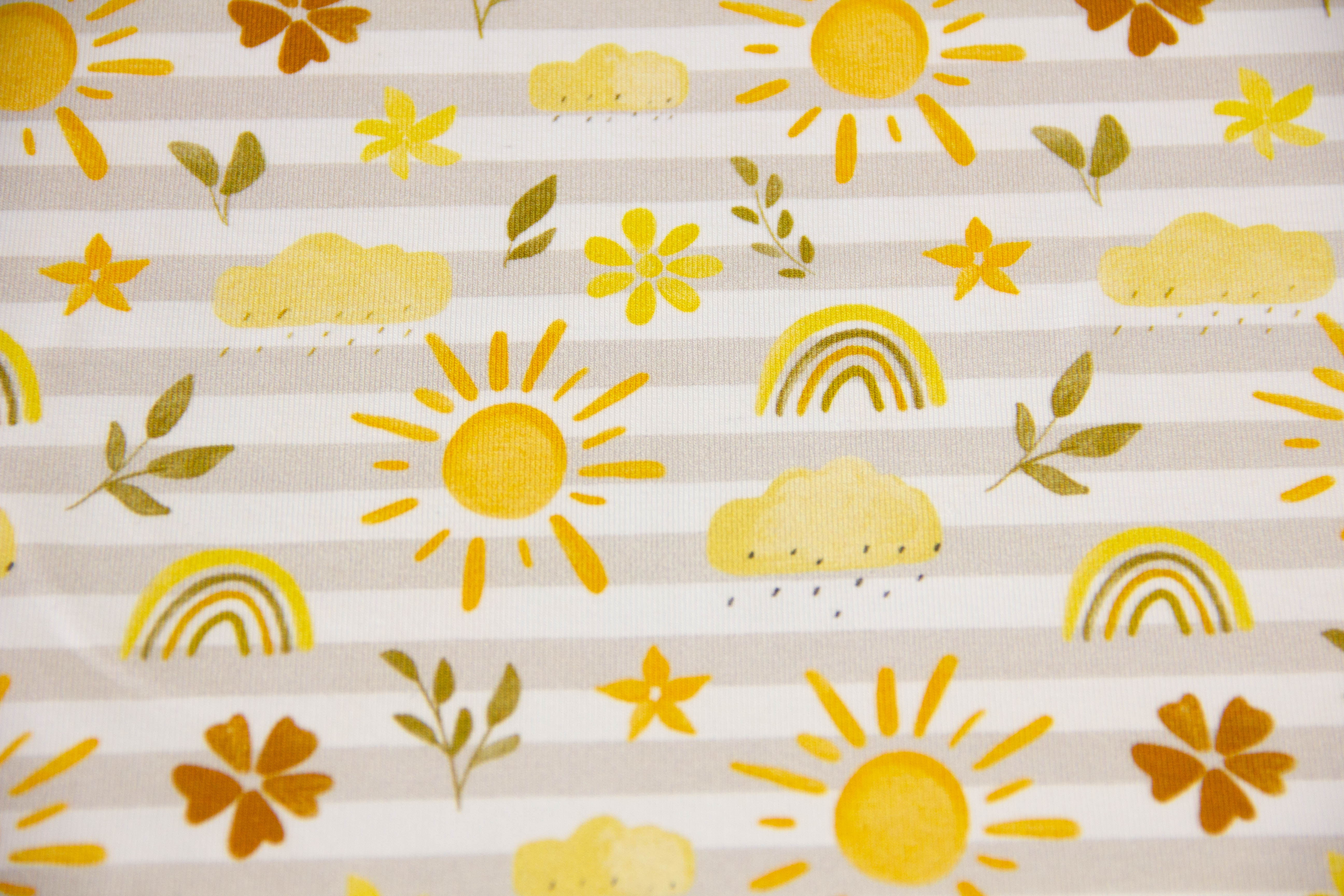 Jersey "Sonne und Regen", Fräulein von Julie, weiß, FVJ-3612, 0,5 m