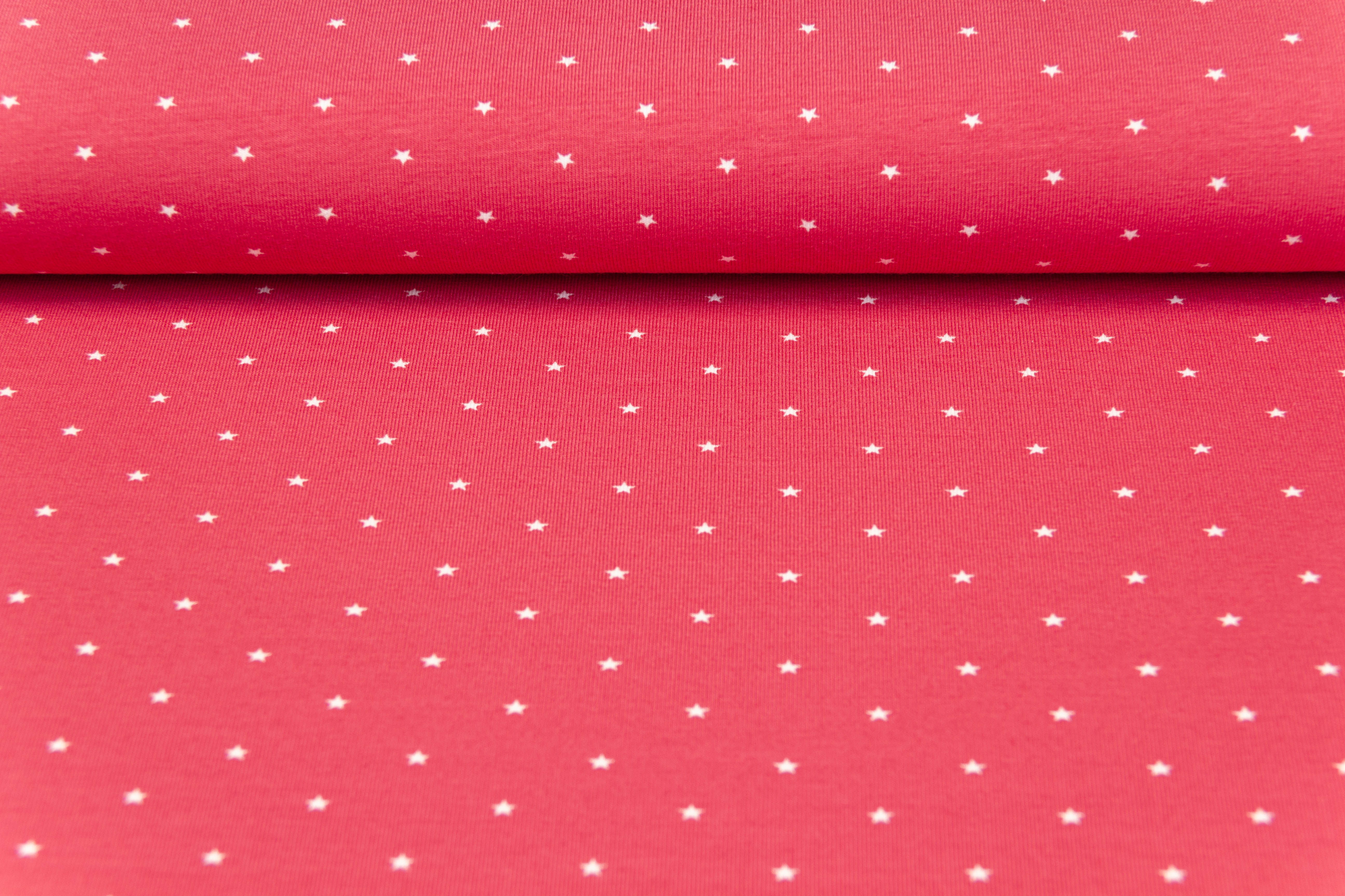 Jersey mit Sternen pink