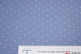 Jersey mit Sternen, basic, rauchblau, 0,5 m