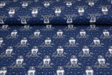 Jersey "Walross", Fräulein von Julie, blau, 0,5 m
