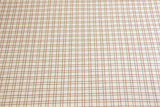 Jersey kariert, rost, grün, 0,5 m