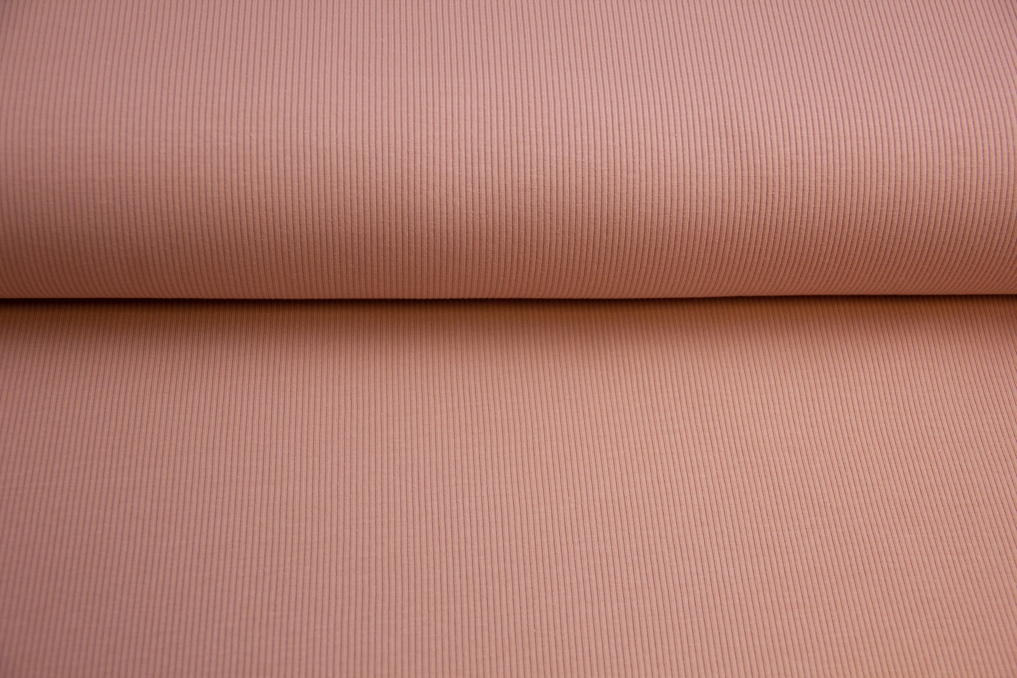 Rippenjersey rosa für Kinder