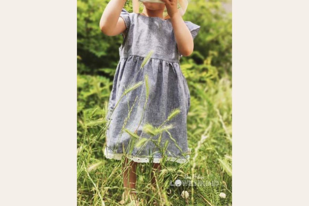 Papierschnittmuster "Sommerkleid Juna" von Lybstes (Gr. 56-122)