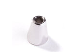 Kordelenden, 4mm, silber, 2 Stück