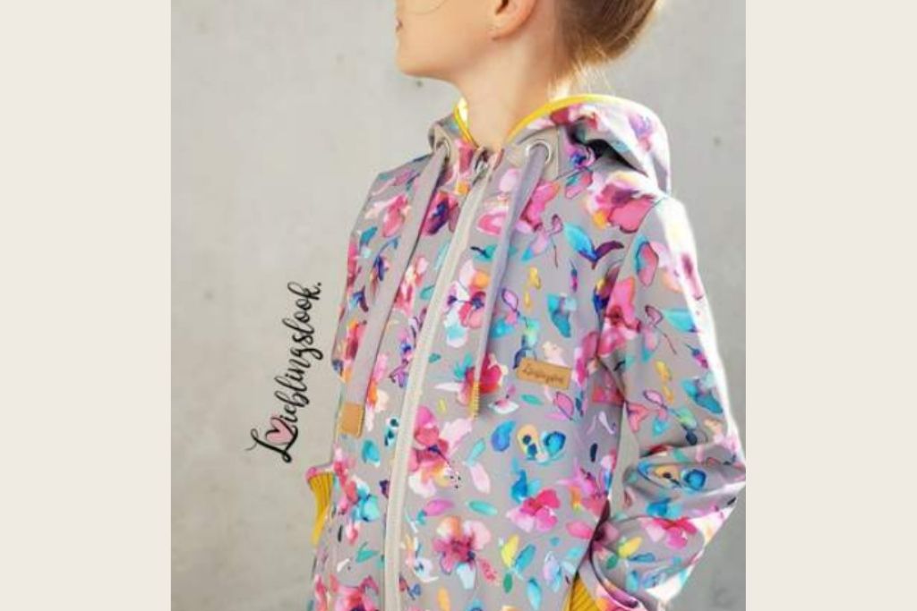 Papierschnittmuster "Lyblingsjacke Kids" von Lybstes (Gr. 128-164)
