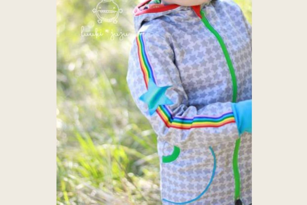 Papierschnittmuster "Lyblingsjacke Kids" von Lybstes (Gr. 128-164)